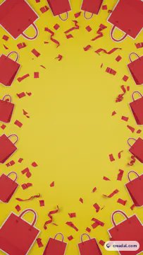 Bright Sale Background (9:16)