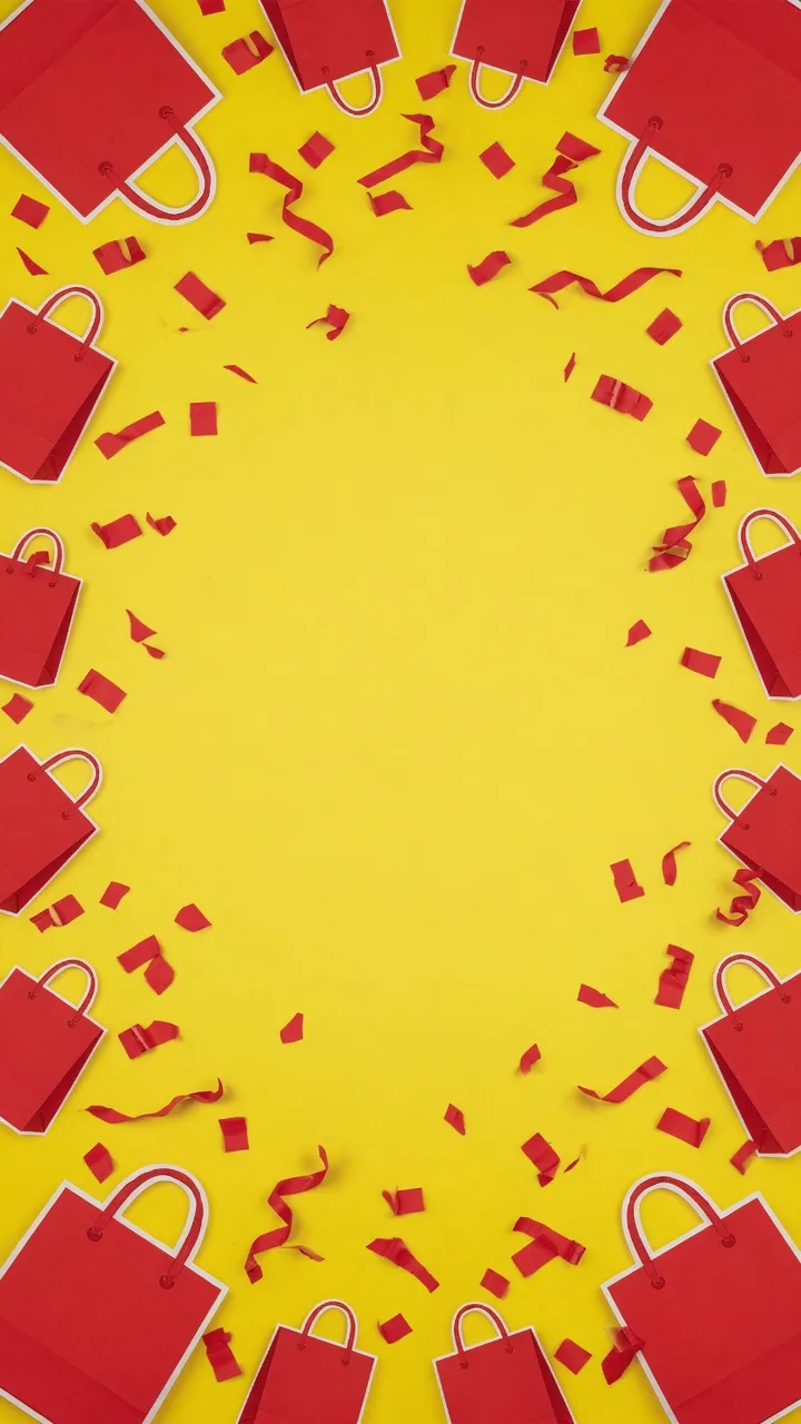 Bright Sale Background (9:16)