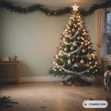 暖かいクリスマスツリー (1:1)