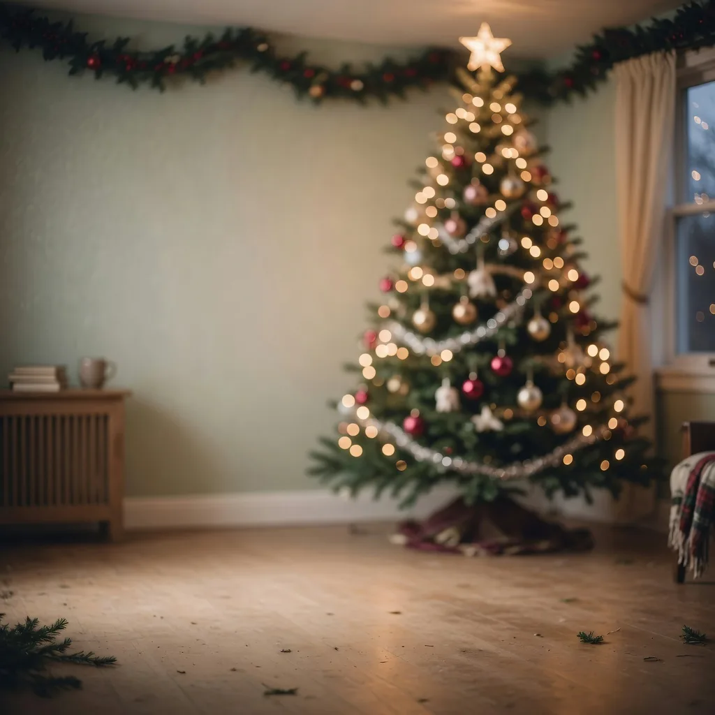 Cozy Christmas Tree Glow (1:1)