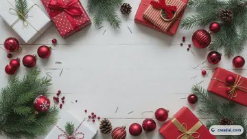 白い木の贈り物 (16:9)