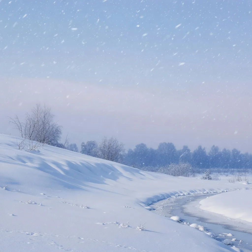 Calm Winter Snow (1:1)