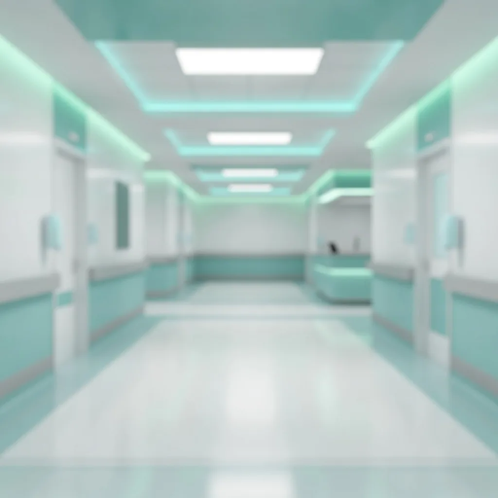 Corredor Hospitalar Claro (1:1)
