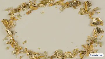 撕裂金箔纹理 (16:9)