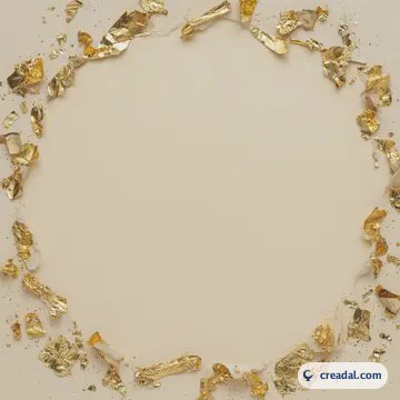 撕裂金箔纹理 (1:1)