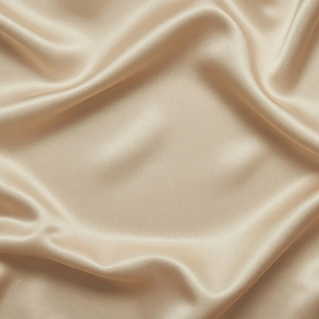 Flowing Champagne Satin (1:1)