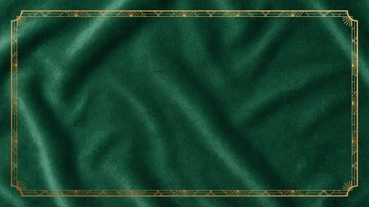 祖母绿丝绒纹理 (16:9)