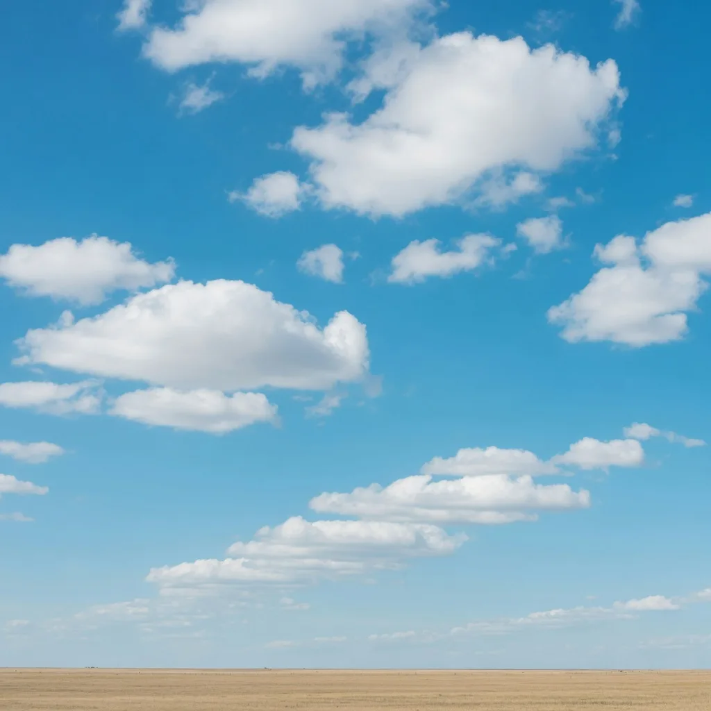 Bright Blue Sky (1:1)