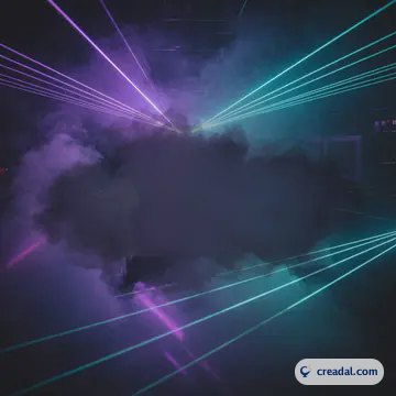 クラブのレーザー光 (1:1)