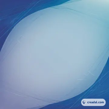 خلفية مؤسسية زرقاء هندسية (1:1)
