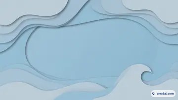 Zarte blaue Wellen (16:9)