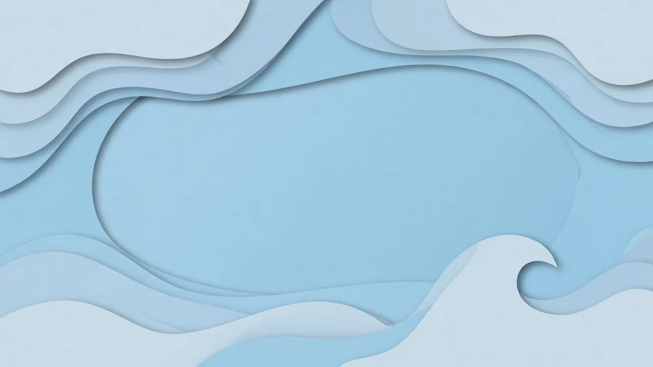 Baby Blue Waves (16:9)