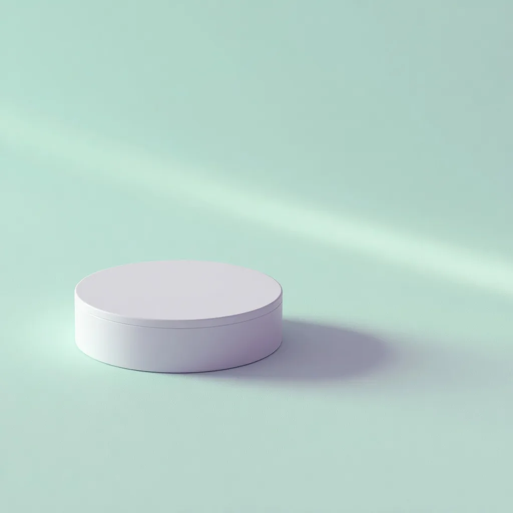 Pastel Mint Podium (1:1)
