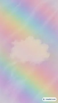 Sanfter Pastellregenbogen (9:16)