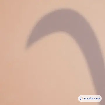 Pastellfarbene Pfirsichwand (1:1)
