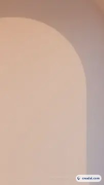 Pastellfarbene Pfirsichwand (9:16)