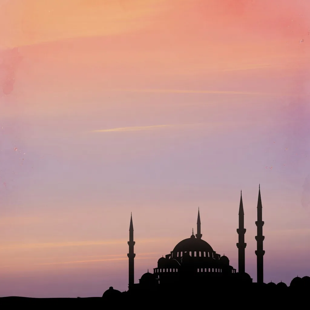 Ramadan Sunset Sky (1:1)