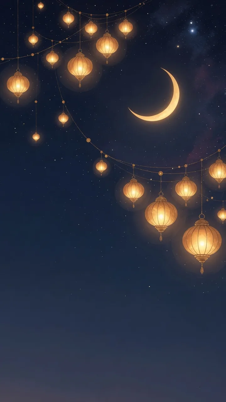 ラマダンの夜空 (9:16)