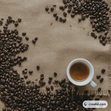 Espresso sobre arpillera (1:1)