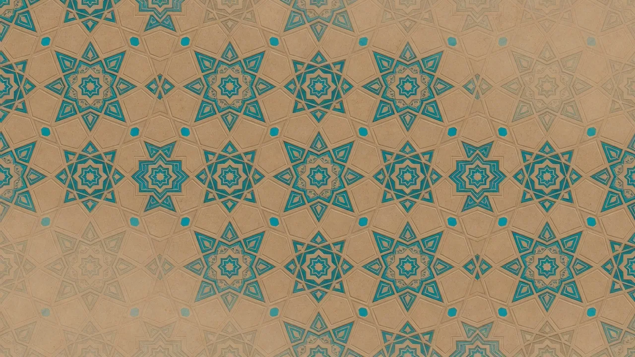 セルジューク星模様 (16:9)