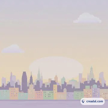 أفق مدينة باستيل (1:1)