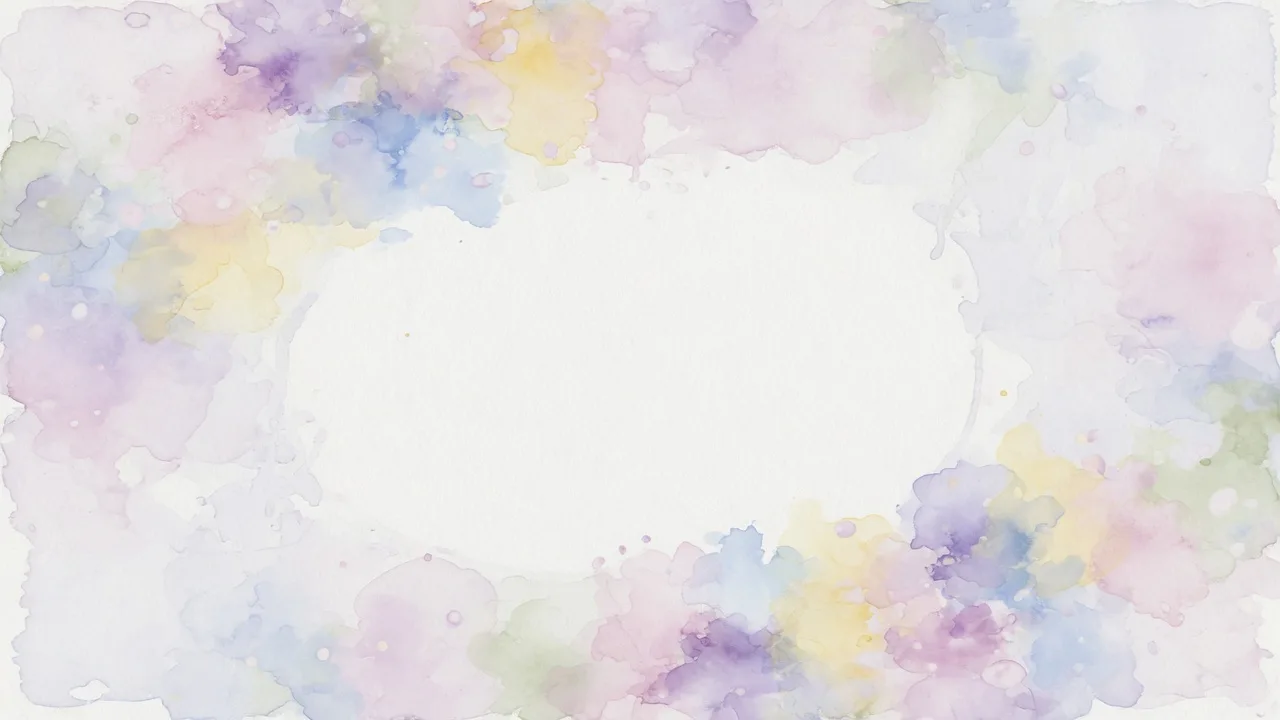 淡いパステル水彩 (16:9)