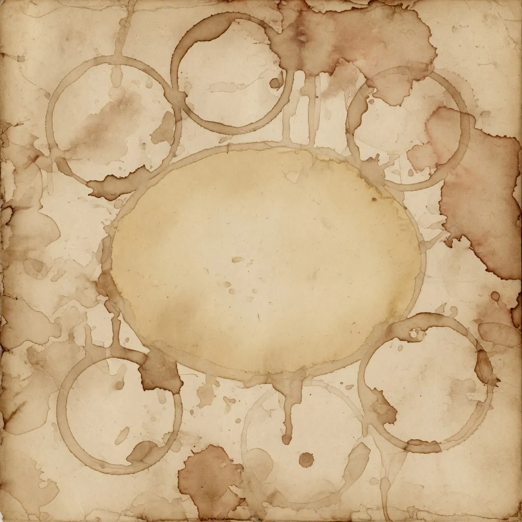 Sepia Kaffeeflecken (1:1)