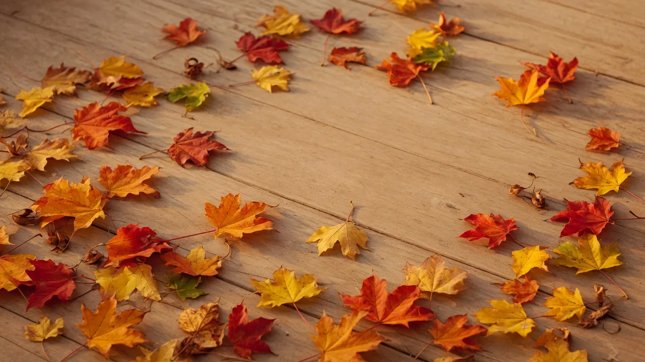 秋の紅葉 (16:9)