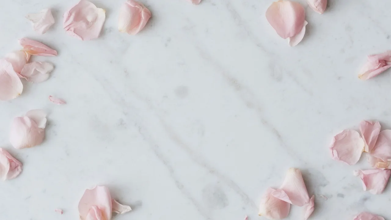 Pale Pink Rose Petals (16:9)