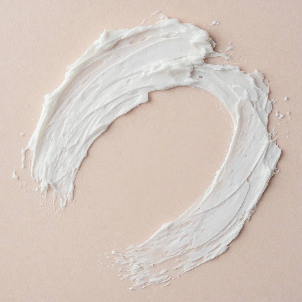 Texture de crème blanche (1:1)