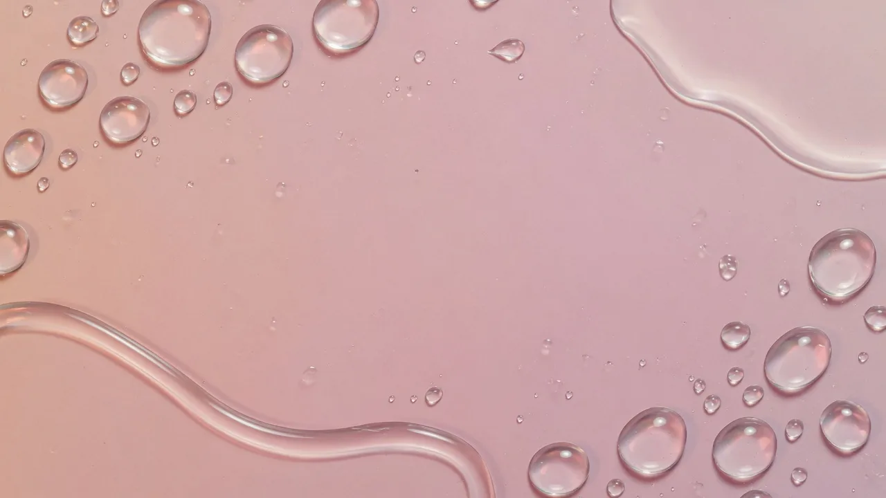 Gotas rosa suaves (16:9)