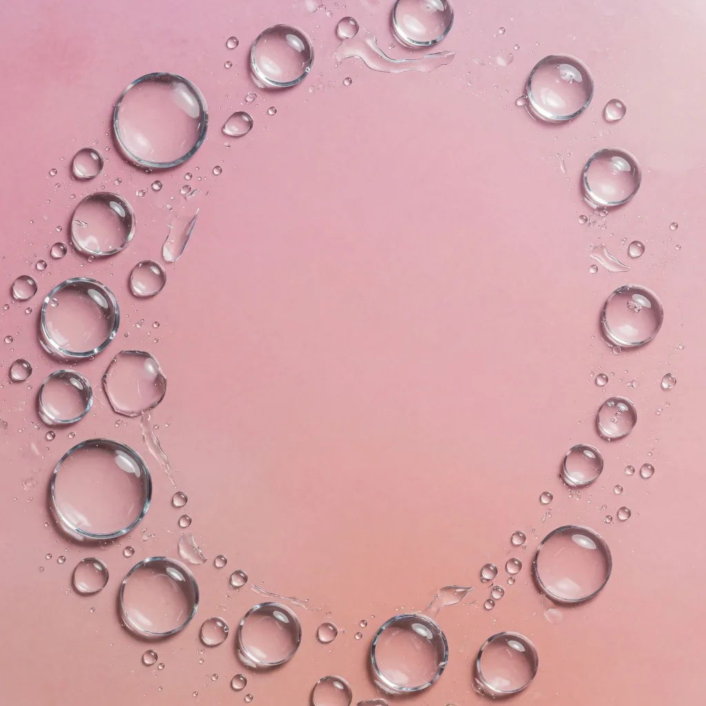 Gotas rosa suave (1:1)