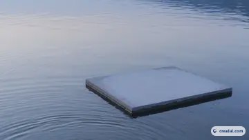 Ruhige Wasserplatte (16:9)