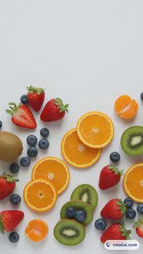 Fondo de frutas frescas (9:16)