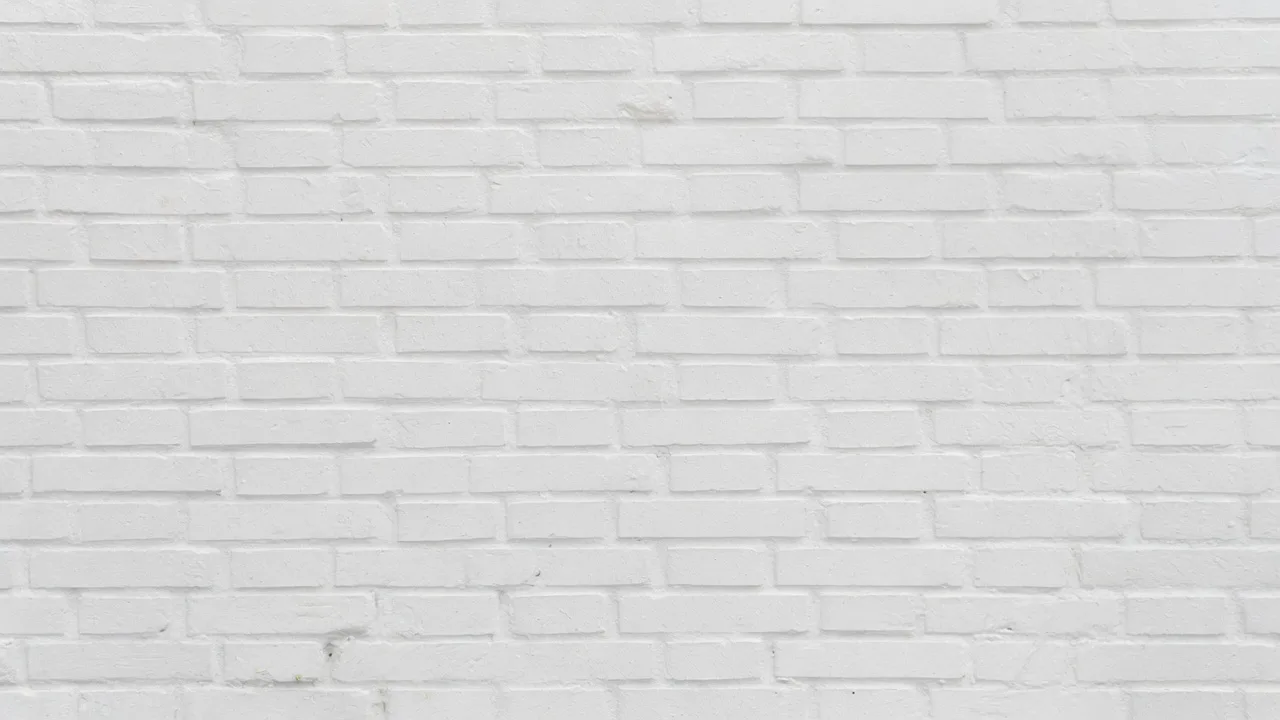 White painted brick (16:9)