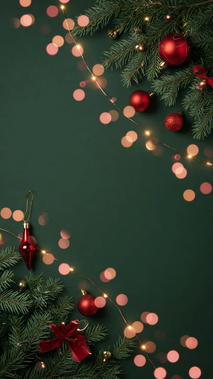 Christmas fir lights (9:16)