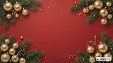 Christmas New Year Red (16:9)