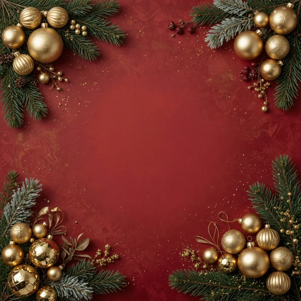 Christmas New Year Red (1:1)