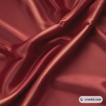 Kırmızı Saten Kumaş (1:1)