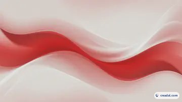Kırmızı Beyaz Dalgalar (16:9)