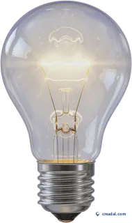 Glowing Idea Bulb