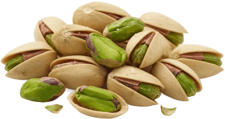 Pistachio pile