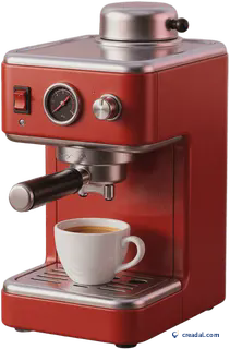 Red Espresso Machine