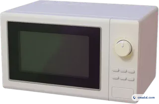 White Microwave Oven