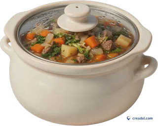 Cream Ceramic Slow Cooker