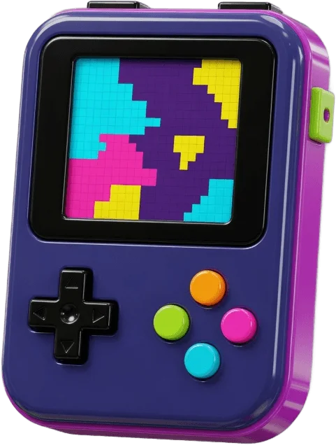 Handheld pixel console