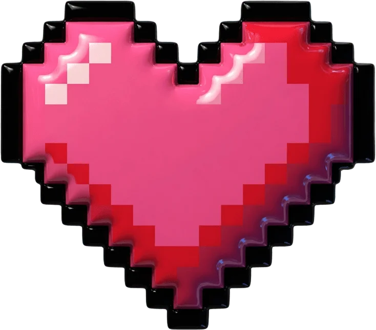 Pixel Life Heart