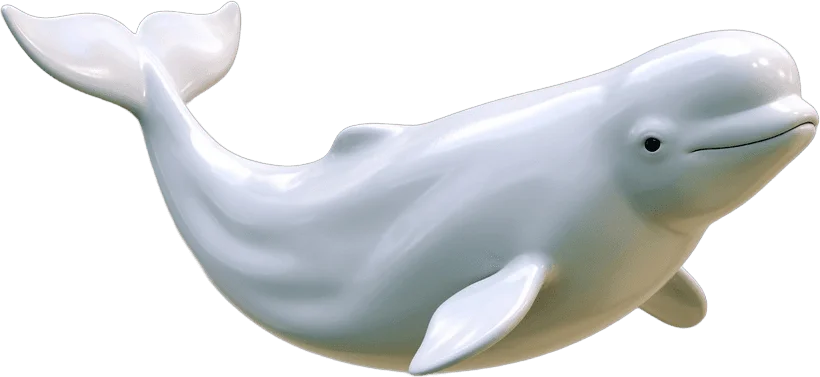 Béluga blanc arctique