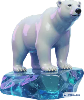 Polar Bear on Ice