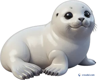 White Seal Pup
